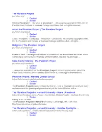 The Pluralism Project Case Study Initiativ