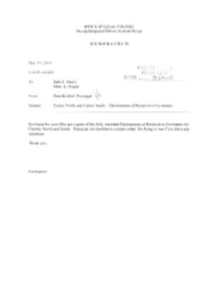 EPA Region 3 RCRA Corrective Action Environmental Covenant For