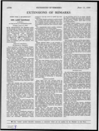 EXTENSIONS of REMARKS June 13, 1980 EXTENSIONS of REMARKS