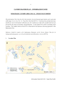 Information Note Strategic Cavern Area No. 14 – Tsuen Wan North