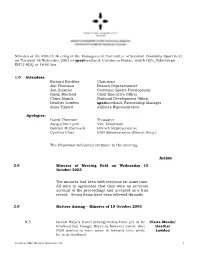 Management Committee Miinutes