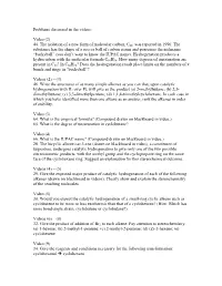 Problems Discussed in the Videos