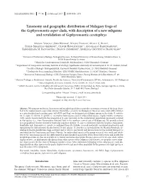 Taxonomy and Geographic Distribution of Malagasy Frogs of the Gephyromantis Asper Clade, with Description of a New Subgenus
