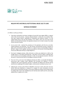 Witness Statement of Officer a 27 May 2016