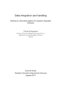 Data Integration and Handling