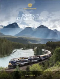 2020 GROUPS EXPERIENCE GUIDE.Pdf