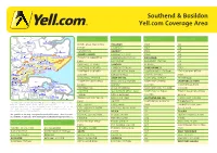 Southend & Basildon Yell.Com Coverage Area