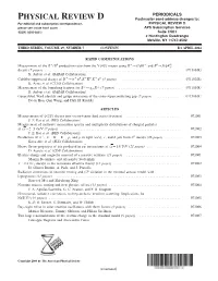 Table of Contents (Print)