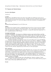 VII. Magadan and Chukotka Regions Overview of the Regions Josh