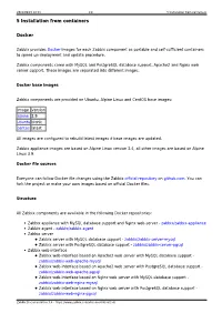 5 Installation from Containers Docker