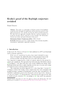 Krahn's Proof of the Rayleigh Conjecture Revisited