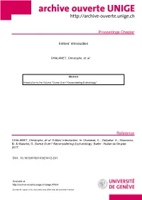 Proceedings Chapter Reference