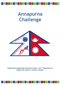 Annapurna Challenge