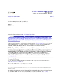 Introduction: Rethinking Critical Theory and Maoism