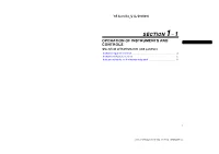 SECTION 1− 1 OPERATION of INSTRUMENTS and CONTROLS Overview of Instruments and Controls Instrument Panel Overview