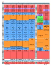 TLEX GRID (EAST REGULAR) - JULY 2021 (7/5/2021 - 7/11/2021) - WEEK #28 Date Updated:6/25/2021 11:36:51 AM