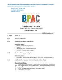 04/01/2021 BPAC Agenda Packet