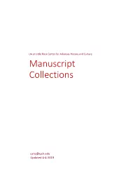 Manuscript Collections