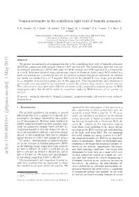 Nonproportionality in the Scintillation Light Yield of Bismuth Germanate