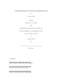 Control-Flow Integrity for Real-Time Embedded Systems