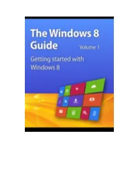 Windows 8 Volume 1