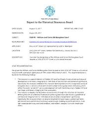 DATE ISSUED: August 10, 2017 REPORT NO