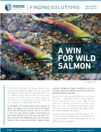 A Win for Wild Salmon