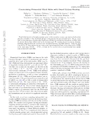 Arxiv:2007.02213V2 [Astro-Ph.CO] 15 Apr 2021 Ple Assumptions and Are Subject to Signiﬁcant Uncertain- While We Do Not Discuss These Eﬀects in Detail Within Our Ties