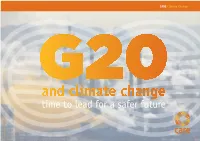 CARE G20 and Climate Change Report