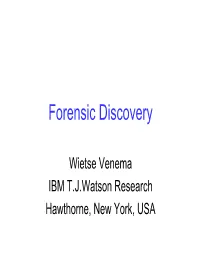 Journaling File System Forensics