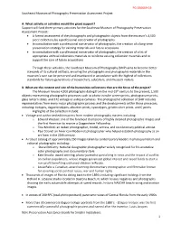 Southeast Museum of Photography Preservation Assessment Project