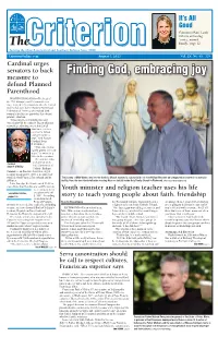 The Aug. 7 Issue of the Criterion