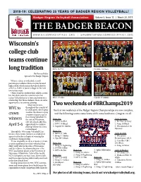 The Badger Beacon