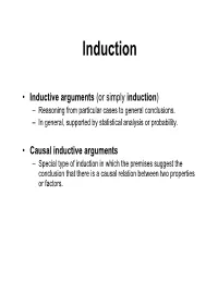 Three Fallacies of Causation: (1) Post Hoc Ergo Propter Hoc