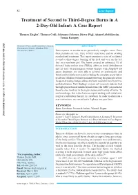 Treatment of Second to Third-Degree Burns in a 2-Day-Old Infant: a Case Report