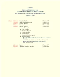 AGENDA January 8, 2016
