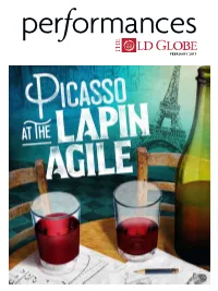 Welcome to Picasso at the Lapin Agile! We're Thrilled to Kick Off 2017 With