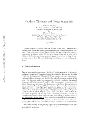 Noether's Theorems and Gauge Symmetries
