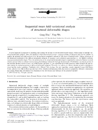 Sequential Mean Field Variational Analysis