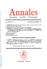 Economies Sociétés Civilisations