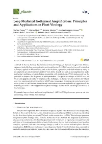 Principles and Applications in Plant Virology