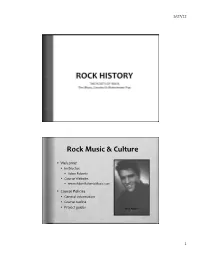 1 the Roots of Rock.Pptx