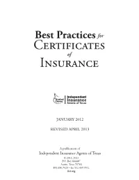 Best Practicesfor
