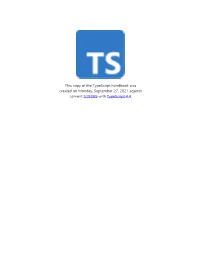 Typescript-Handbook.Pdf