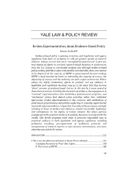 Broken Experimentation, Sham Evidence-Based Policy