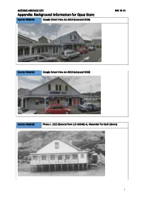 Opua Store Source Material: Google Street View Jan 2013 (Accessed 2016)