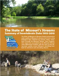 The State of Missouri's Streams