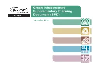 Green Infrastructure Supplementary Planning Document (SPD)