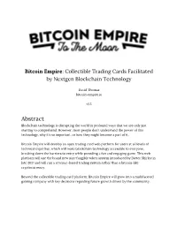 Abstract Blockchain Technology Is Disrupting the World in Profound Ways That We Are Only Just Starting to Comprehend
