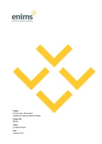 Combined Protected Species Report Project No EN155